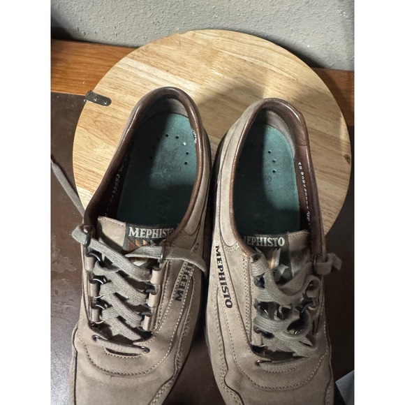 Mephisto women Walking Comfort‎ Shoes Lace Up Sneakers Gray Casual size 9 - Picture 6 of 10